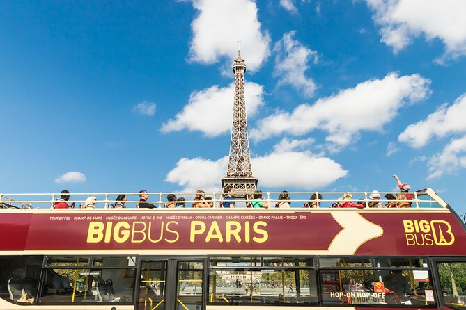 Big Bus Paris Open Top Night Tour - iBooking